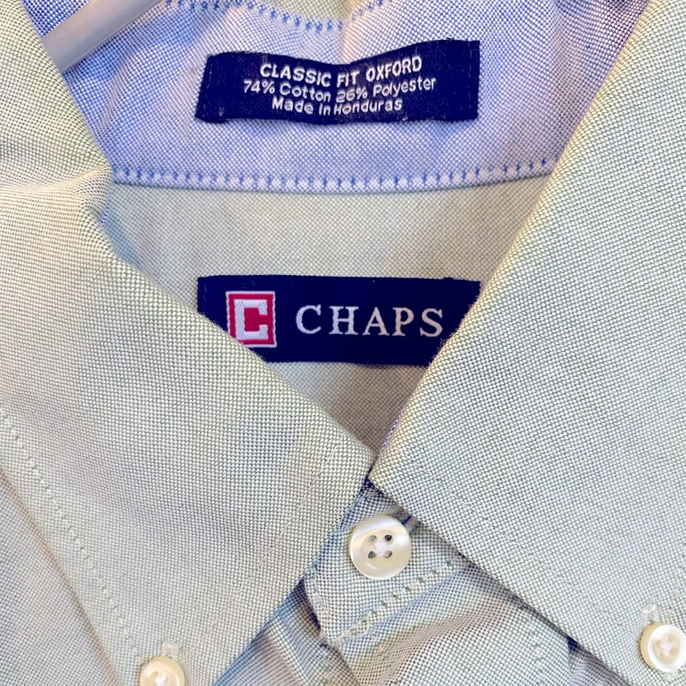 Chaps Button Down L - Picture 3 of 5